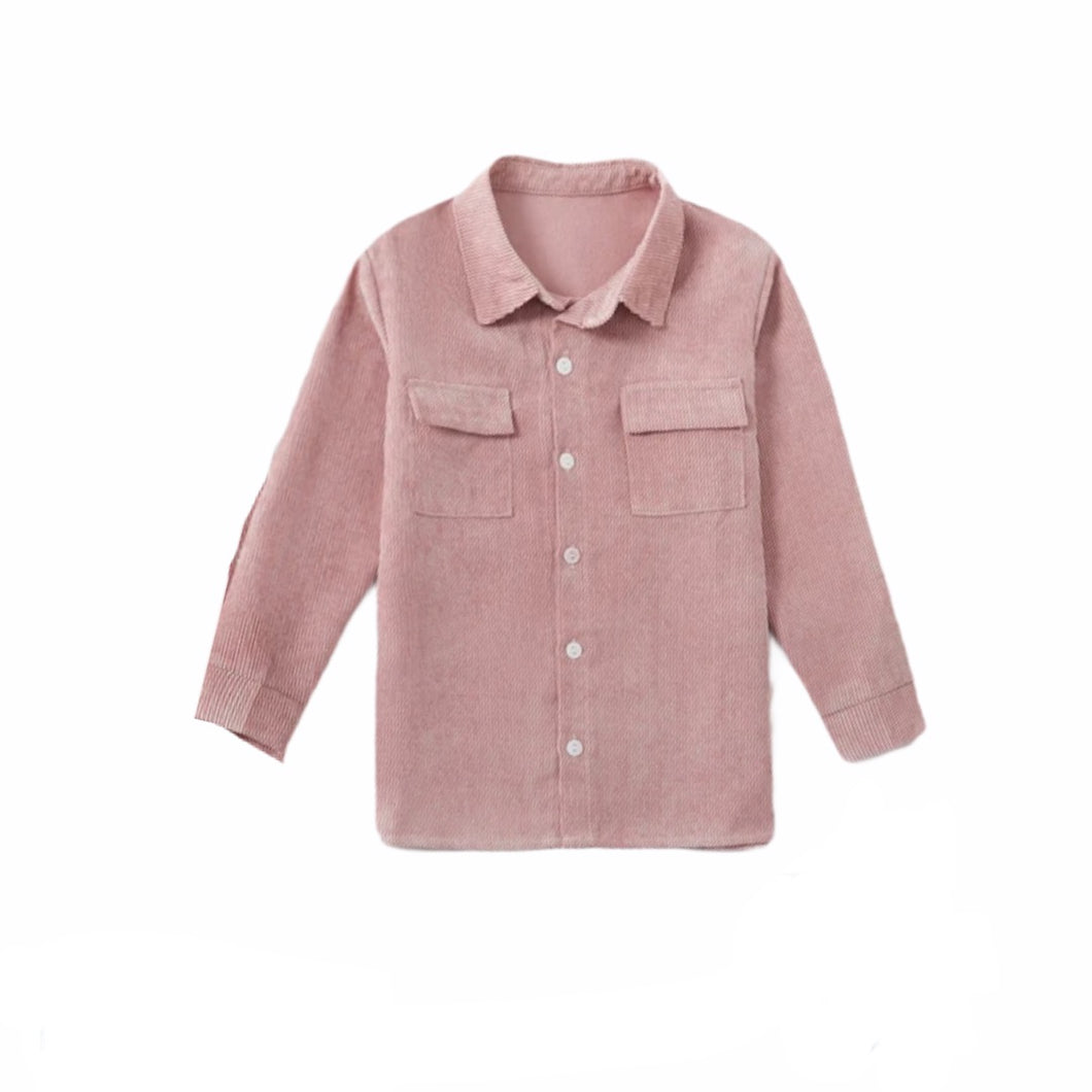 Corduroy Pink Shirt