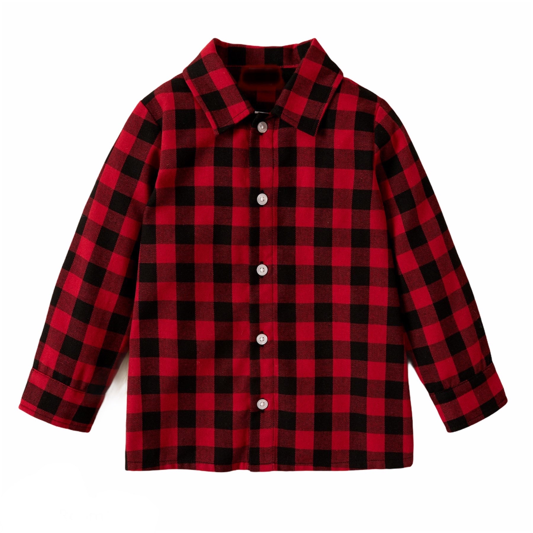 Boys red best sale plaid shirt