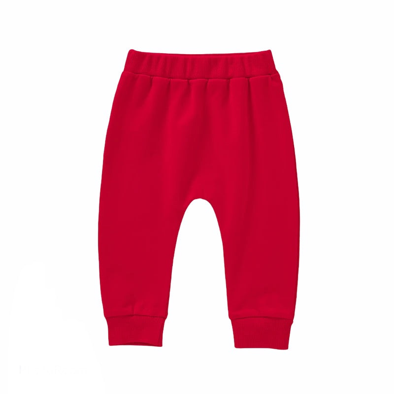 Basic Red Joggers