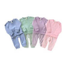 Load image into Gallery viewer, Pastel Striped Tracksuit Collection
